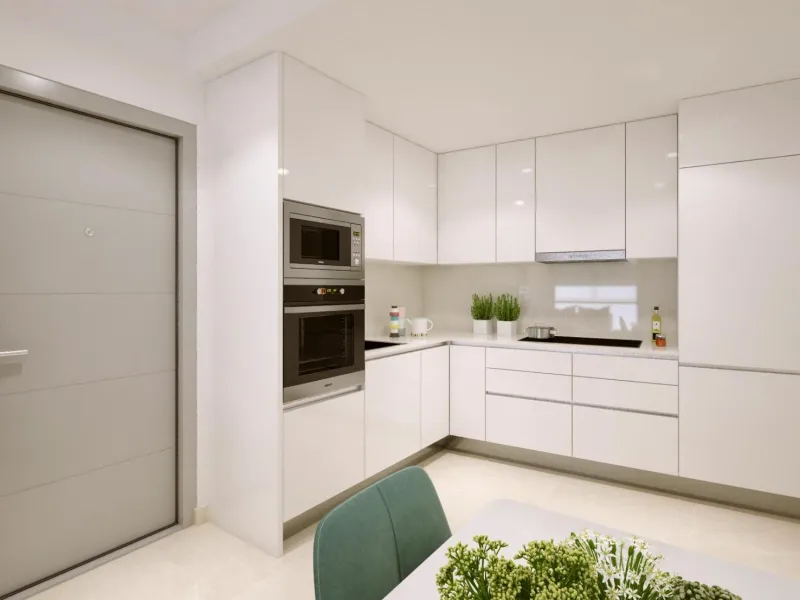 OBRA NUEVA EN TORREVIEJA A 150 METROS DE LA PLAYA. 2 DORMITORIOS. 2 BAÑOS. PISCINA COMUNITARIA.