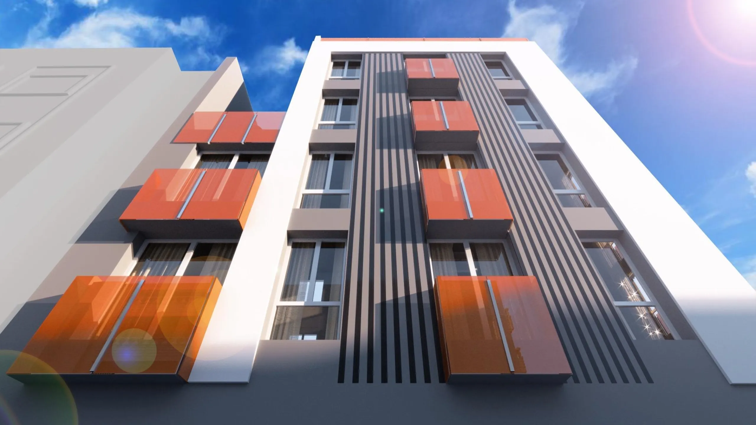 Nueva construcción de edificio moderno en el corazón de Las Carolinas en Alicante.