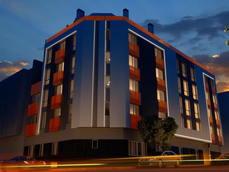 Nueva construcción de edificio moderno en el corazón de Las Carolinas en Alicante.