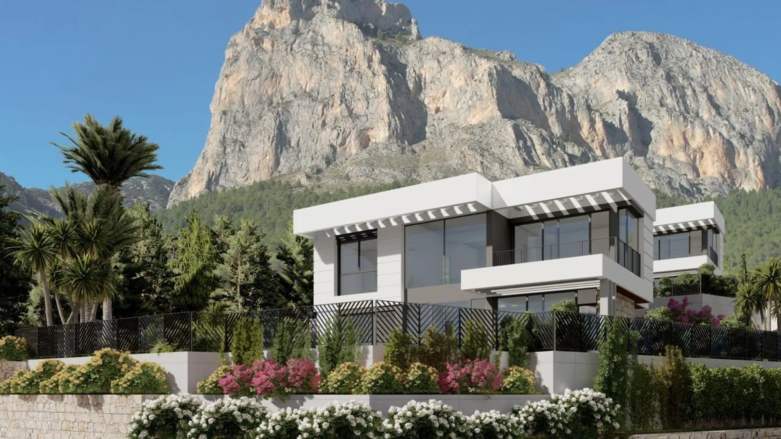 ☀️ Villas de obra nueva entre las montañas de Polop