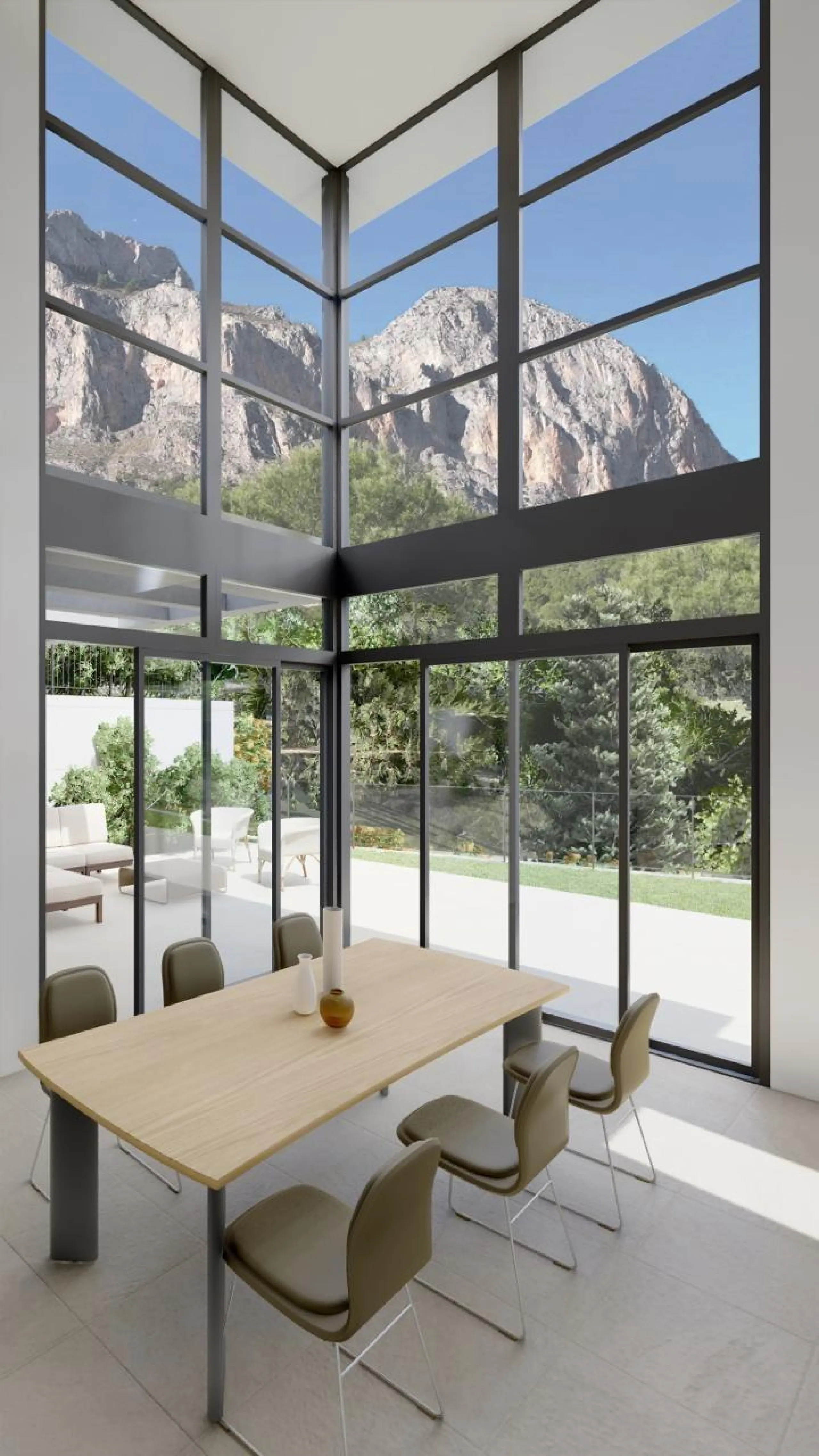☀️ Villas de obra nueva entre las montañas de Polop