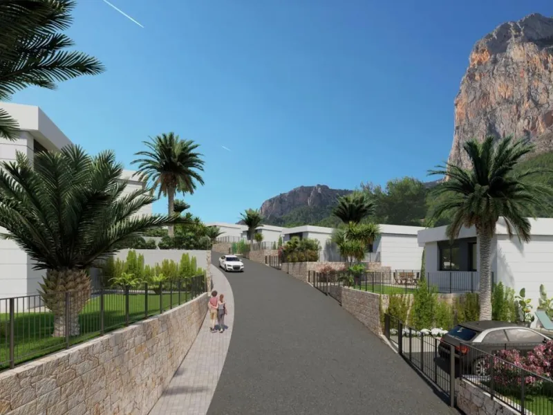 ☀️ Villas de obra nueva entre las montañas de Polop