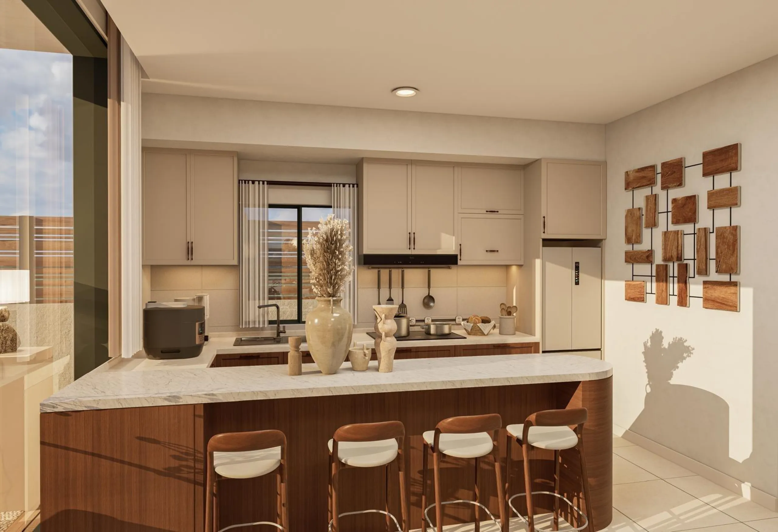 VILLA DE LUJO EN (LA PINILLA) MURCIA. PISCINA. 2 DORM. 2 BAÑOS. PARCELA 150 M2. SOLARIUM 44 M2.