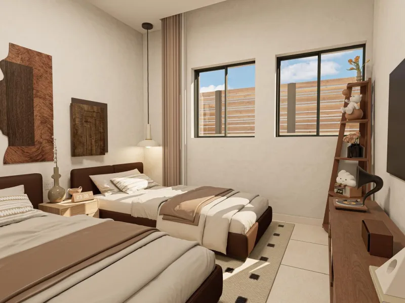 VILLA DE LUJO EN (LA PINILLA) MURCIA. PISCINA. 2 DORM. 2 BAÑOS. PARCELA 150 M2. SOLARIUM 44 M2.