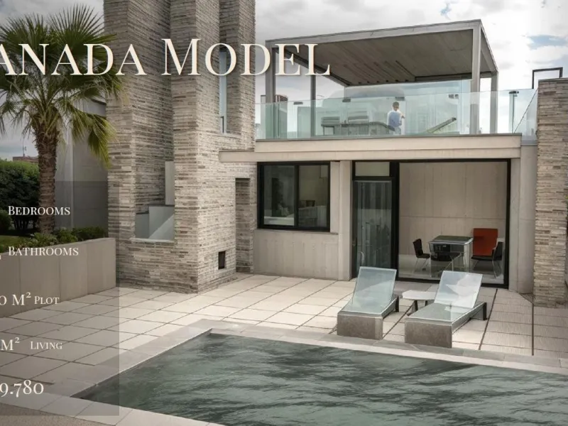 VILLA DE LUJO EN (LA PINILLA) MURCIA. PISCINA. 3 DORM. 2 BAÑOS. PARCELA 200 M2. SOLARIUM 62 M2.