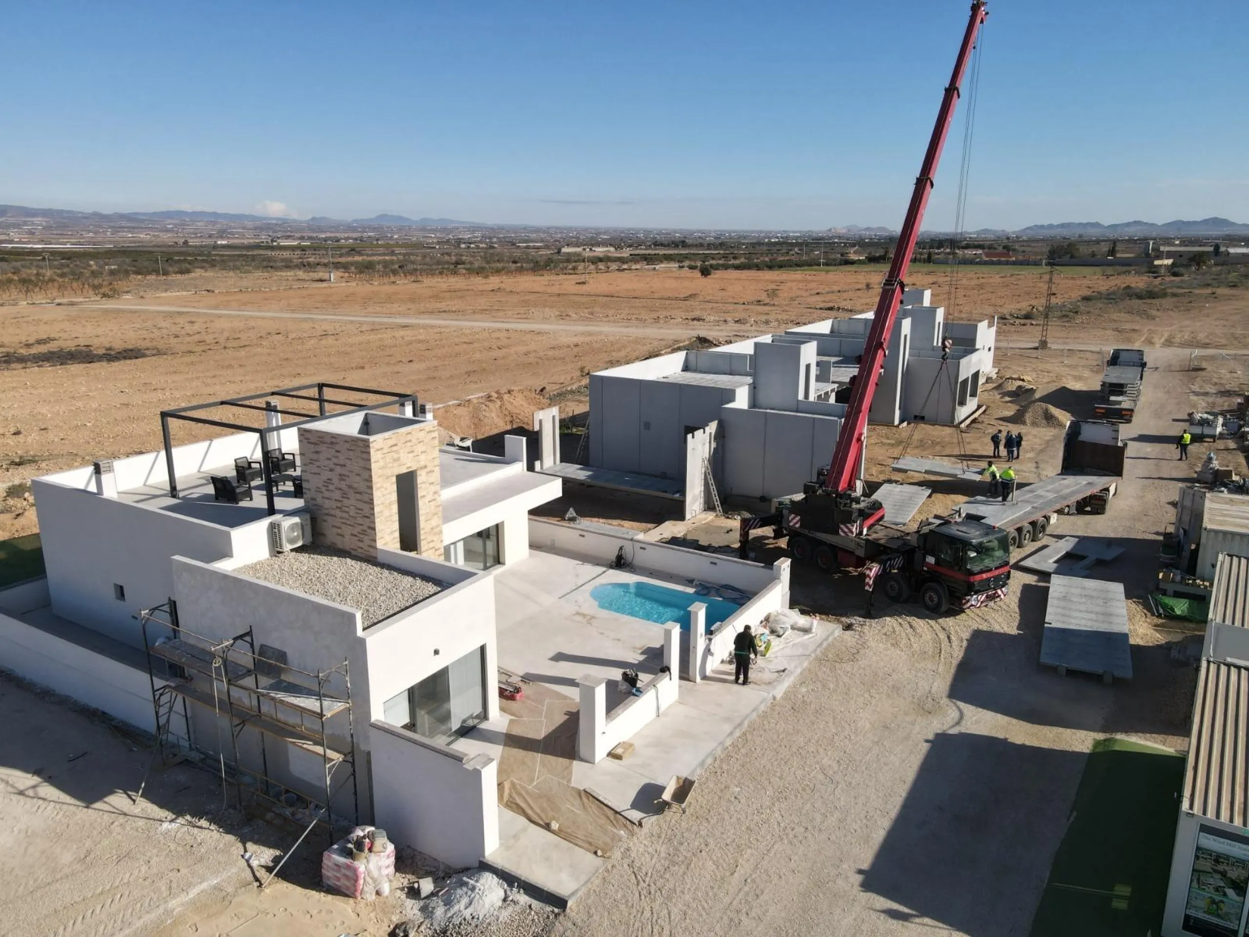 VILLA DE LUJO EN (LA PINILLA) MURCIA. PISCINA. 3 DORM. 2 BAÑOS. PARCELA 200 M2. SOLARIUM 62 M2.