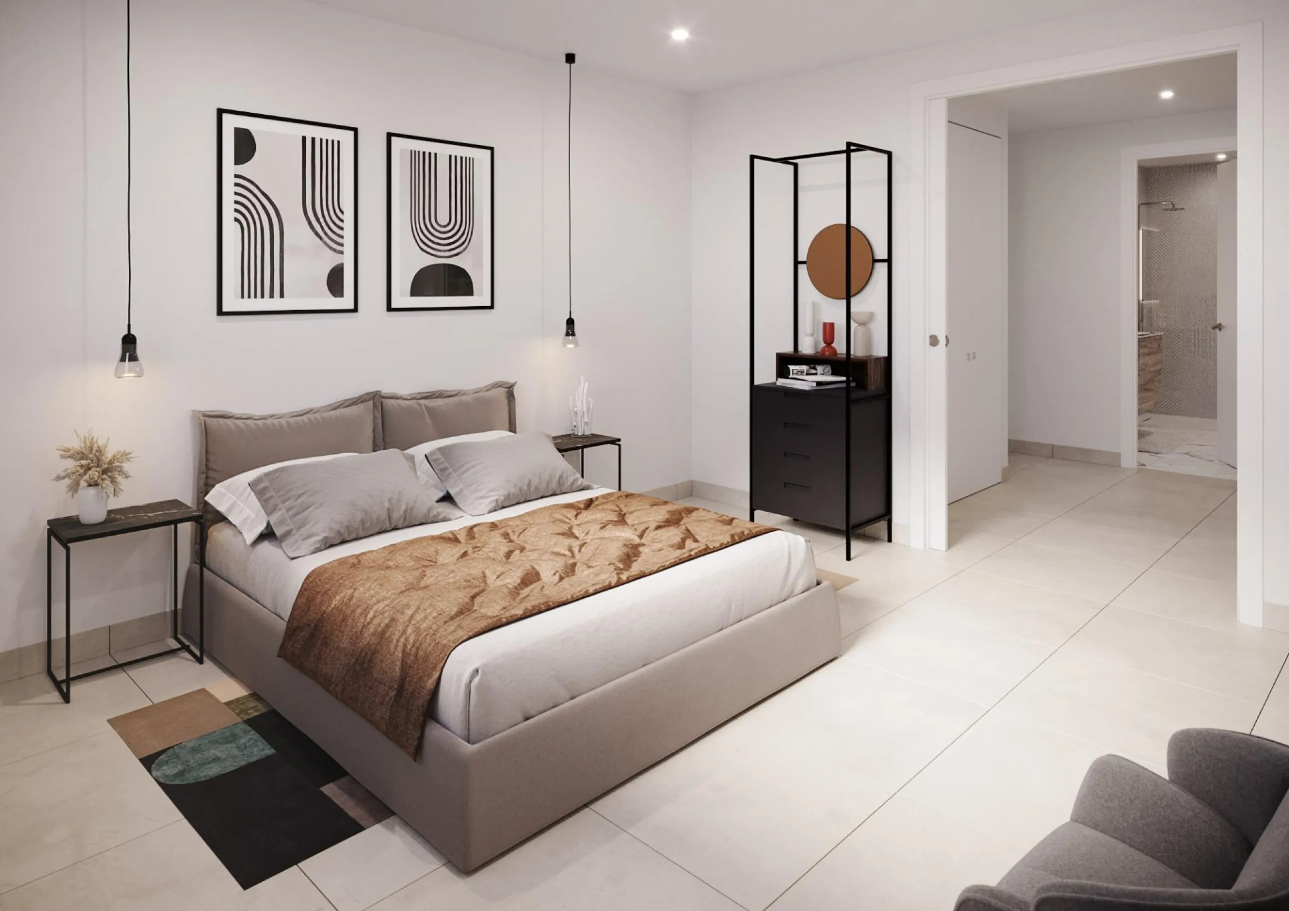 Moderno Apartamento en Santa Pola con Vistas al Mar