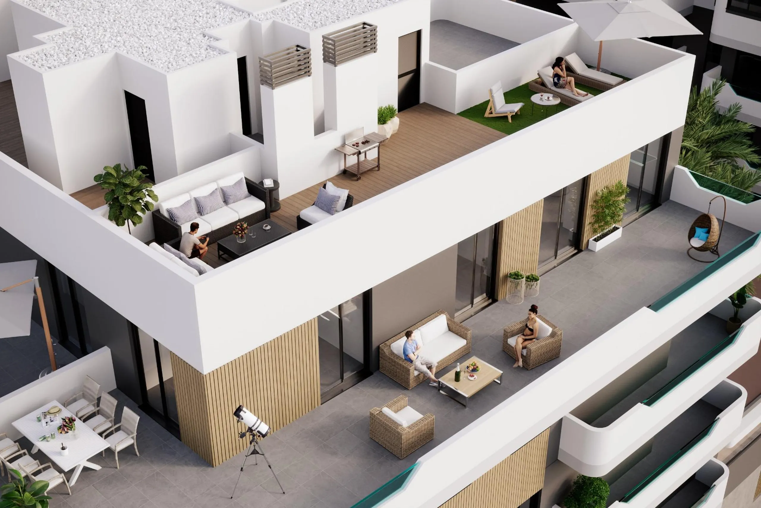 Moderno Apartamento en Santa Pola con Vistas al Mar