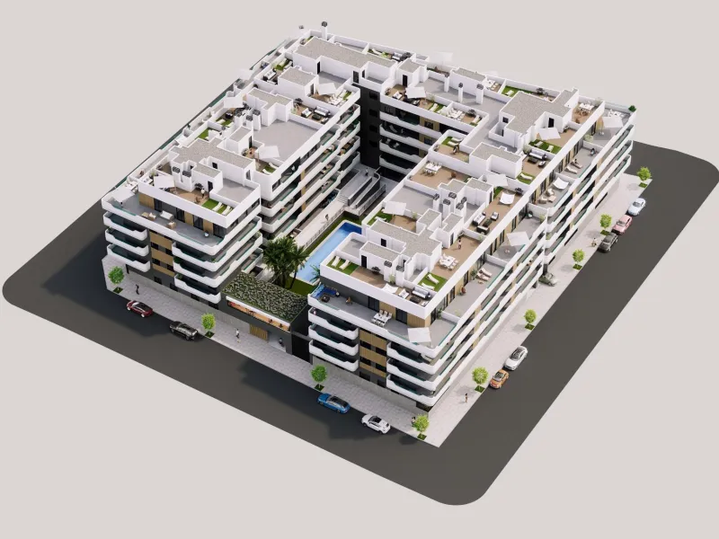 Moderno Apartamento en Santa Pola con Vistas al Mar