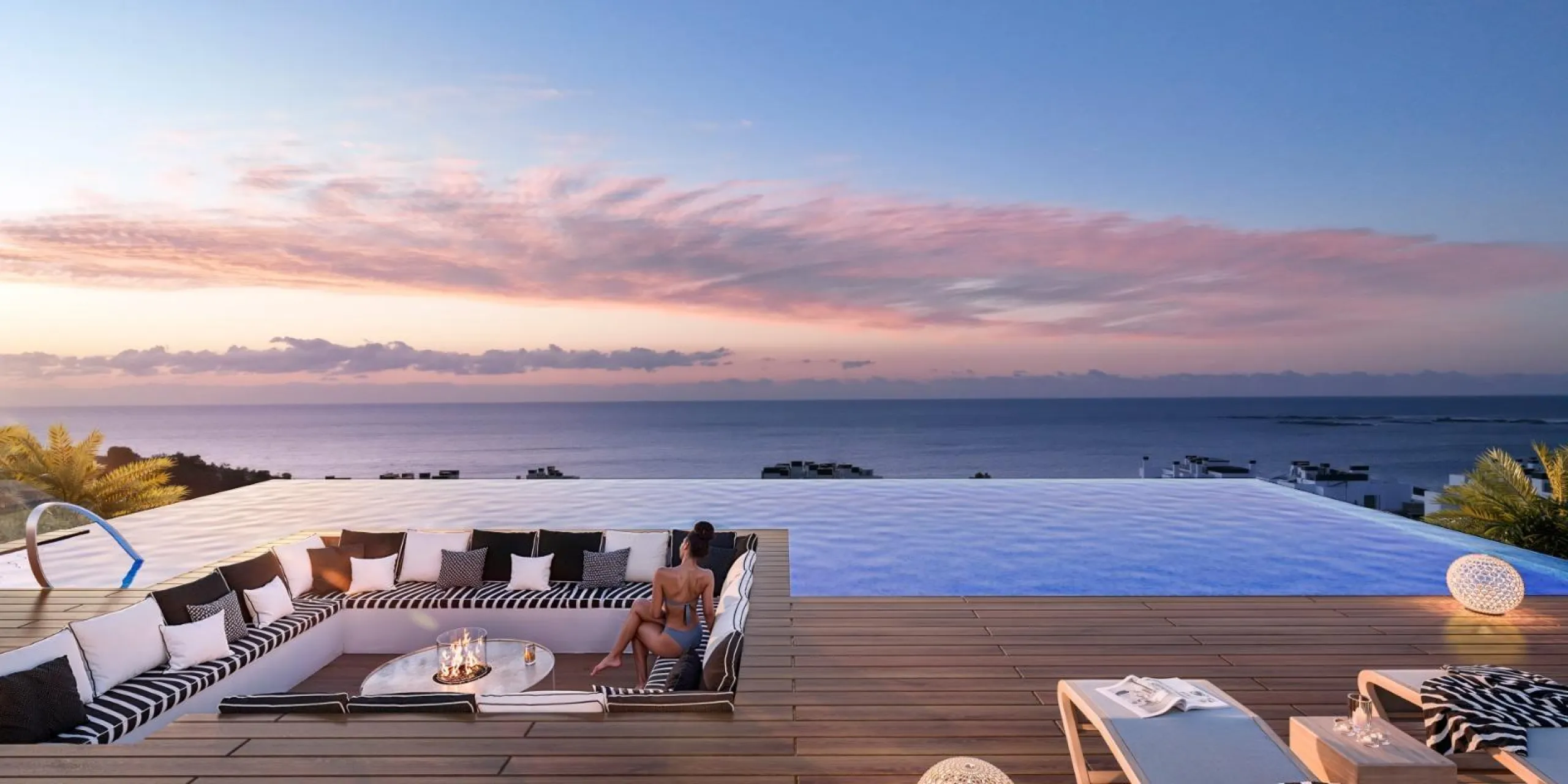 Luxury residential complex with sea views 🌴