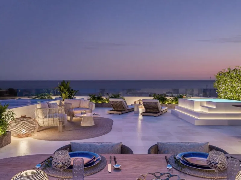 Luxury residential complex with sea views 🌴