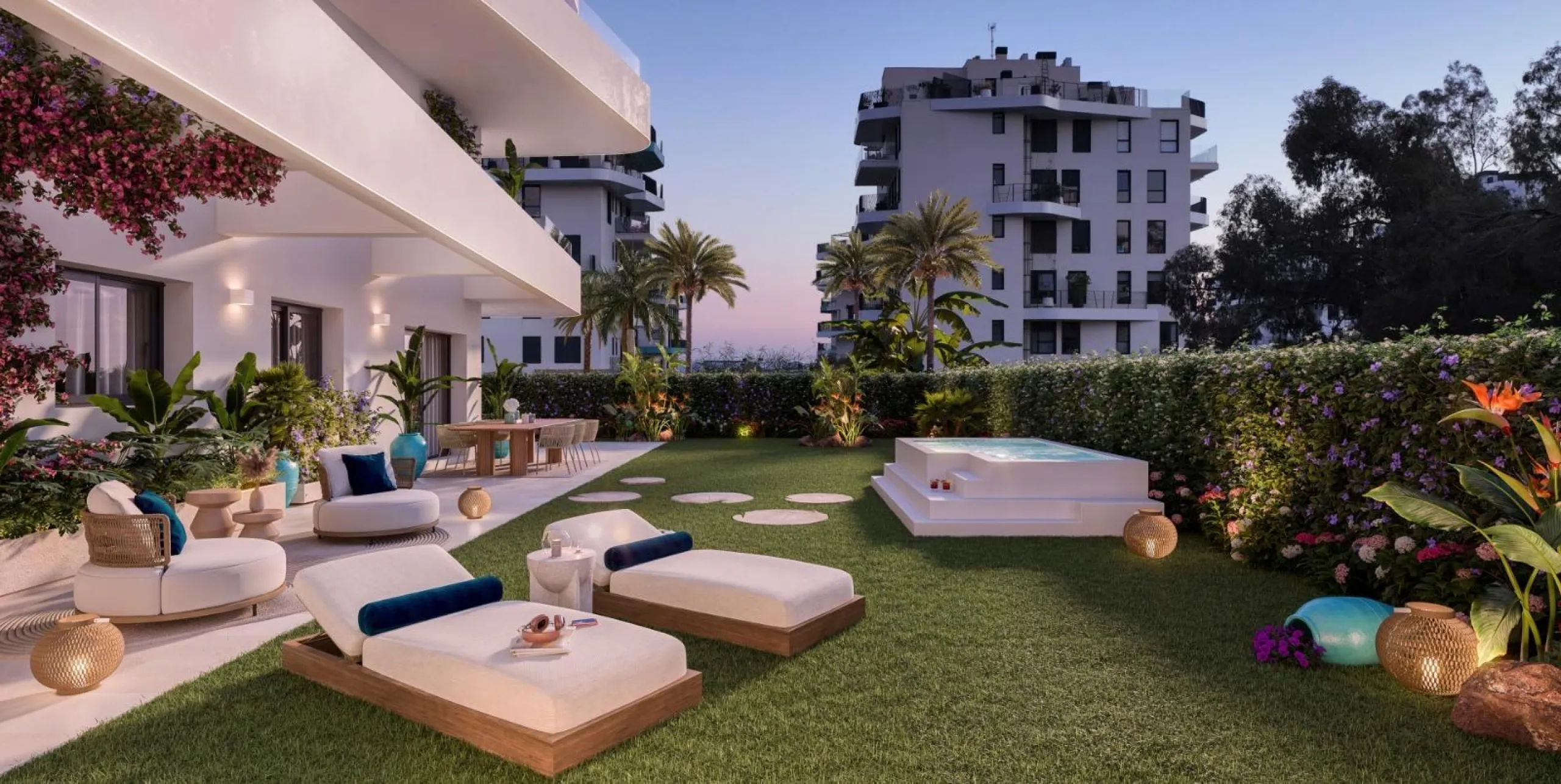 Luxury residential complex with sea views 🌴