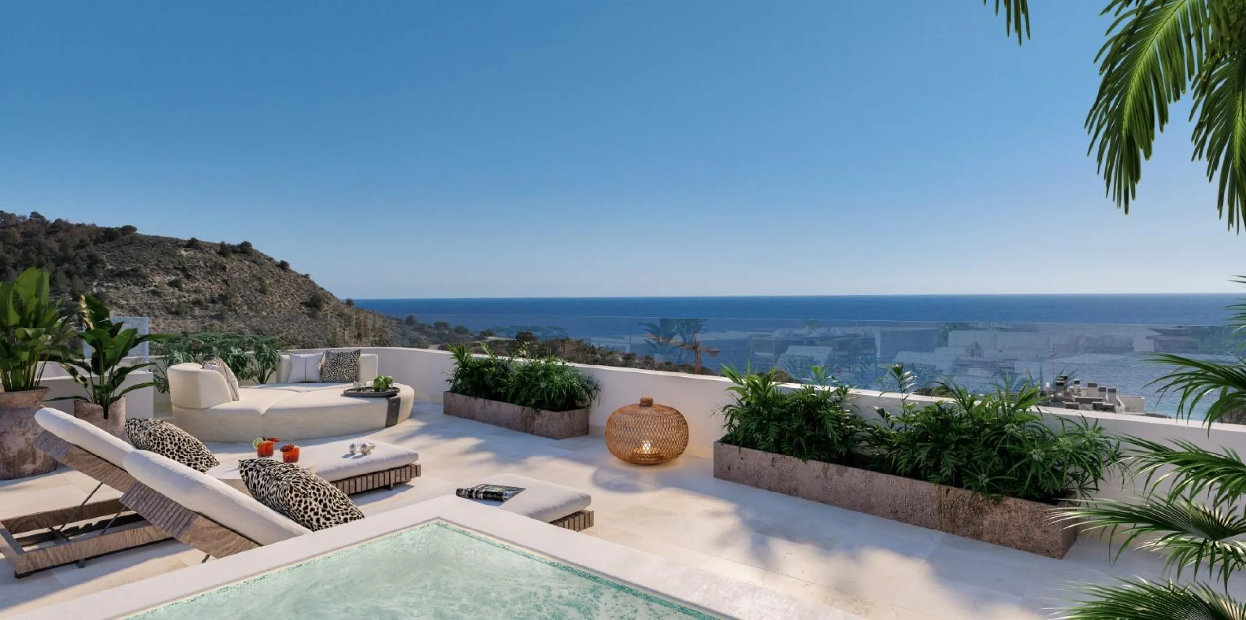 Luxury residential complex with sea views 🌴