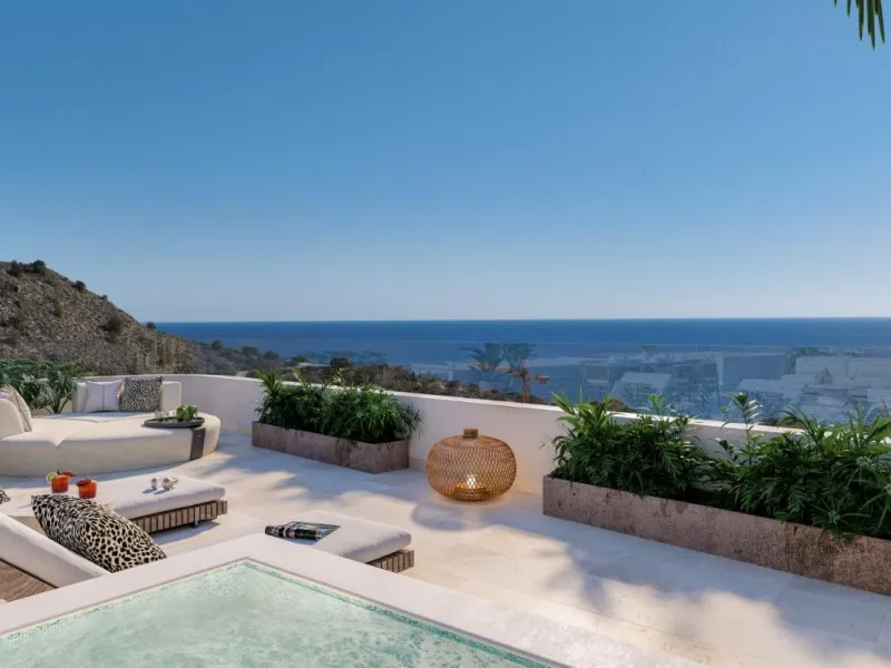 Luxury residential complex with sea views 🌴