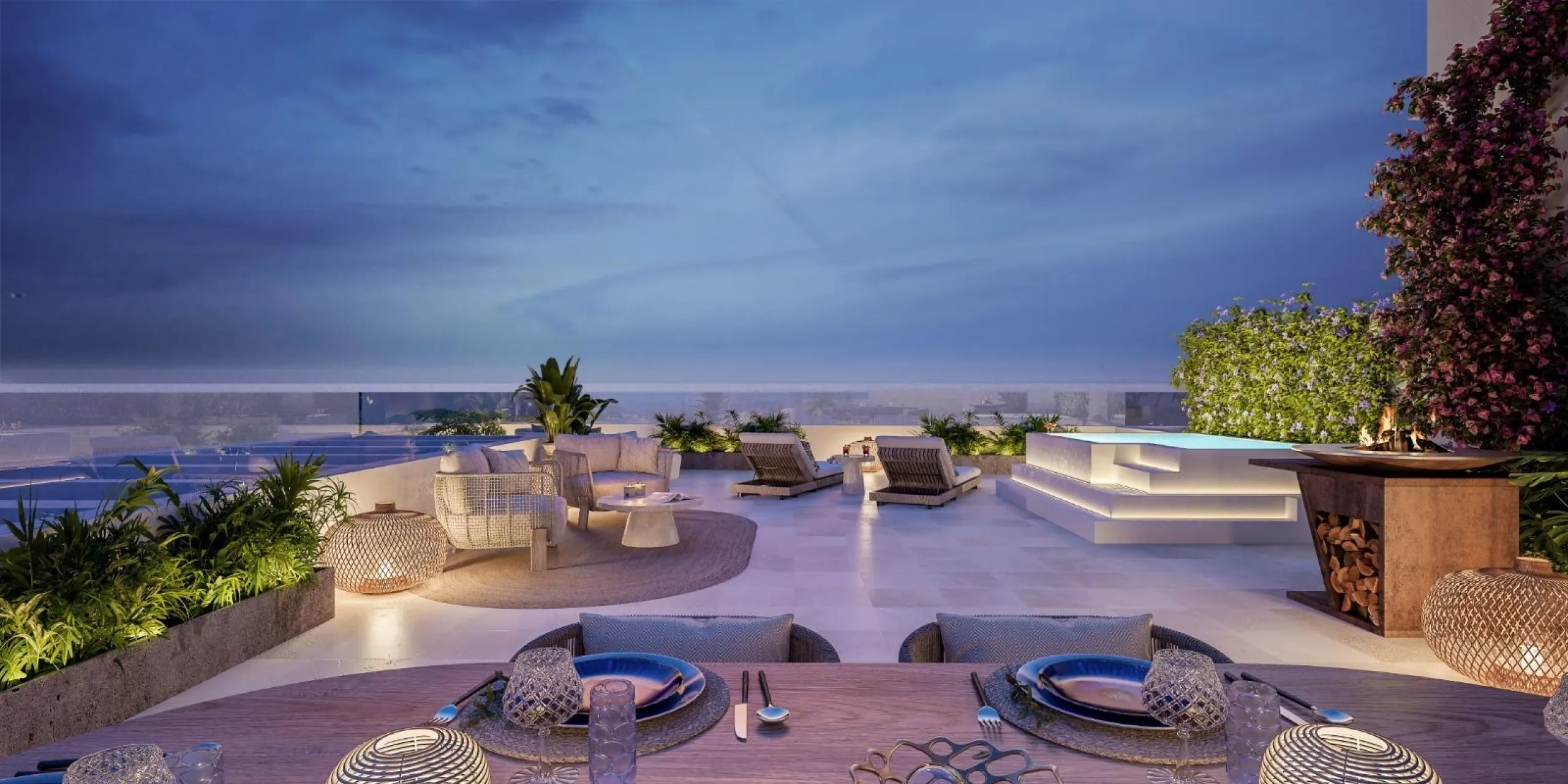 Luxury residential complex with sea views 🌴