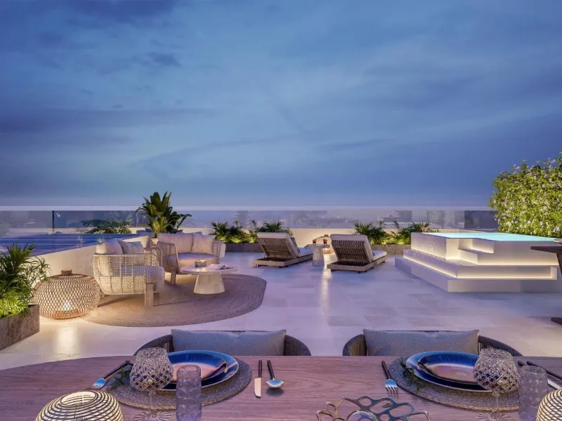 Luxury residential complex with sea views 🌴