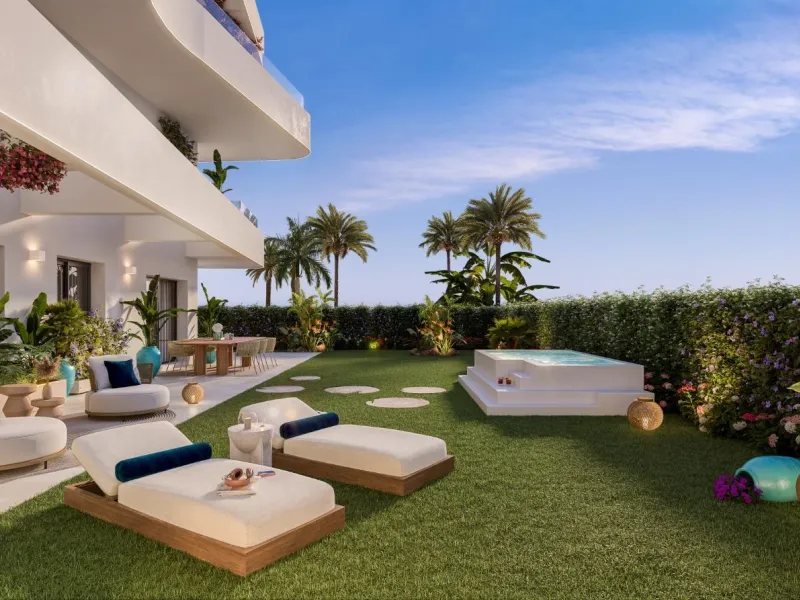 Luxury residential complex with sea views 🌴