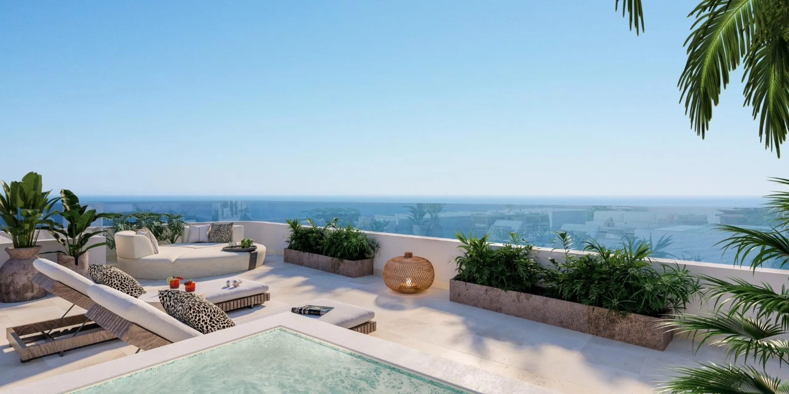 Luxury residential complex with sea views 🌴