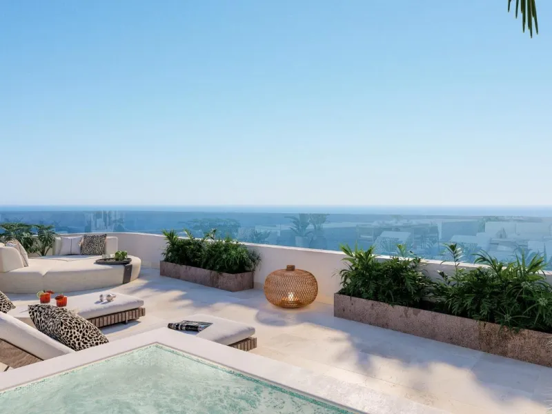 Luxury residential complex with sea views 🌴