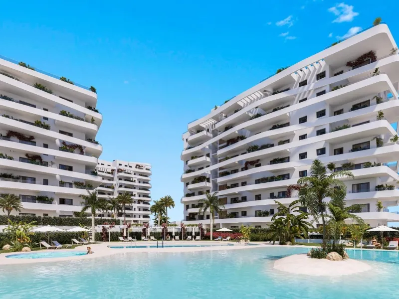 Luxury residential complex with sea views 🌴