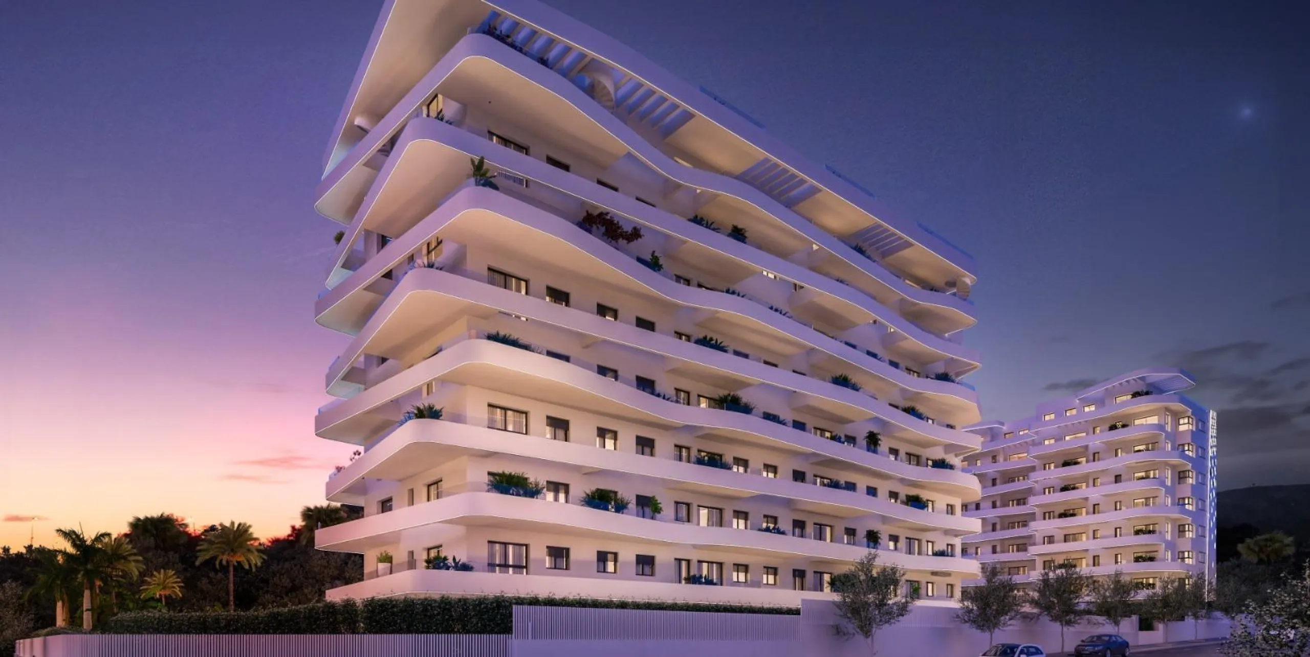 Luxury residential complex with sea views 🌴