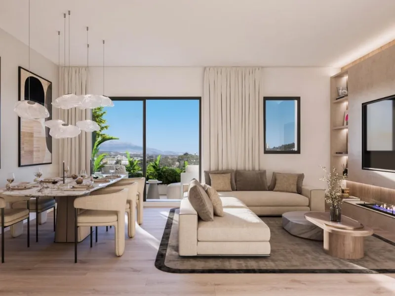Luxury residential complex with sea views 🌴