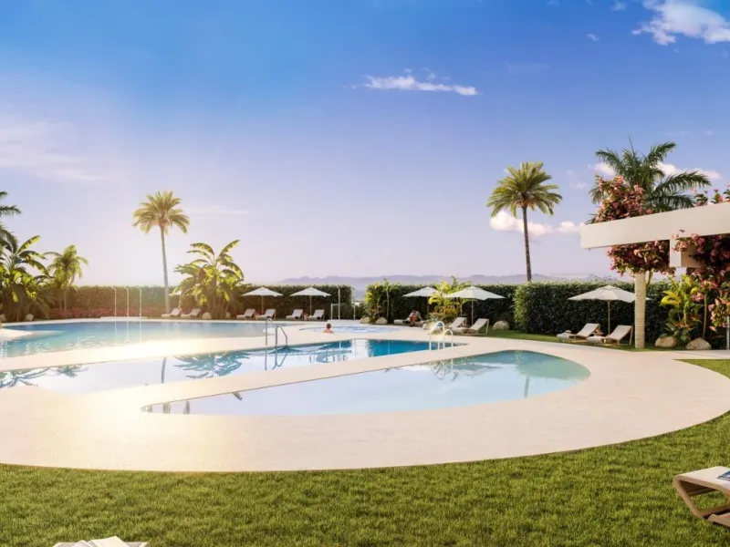 Luxury residential complex with sea views 🌴
