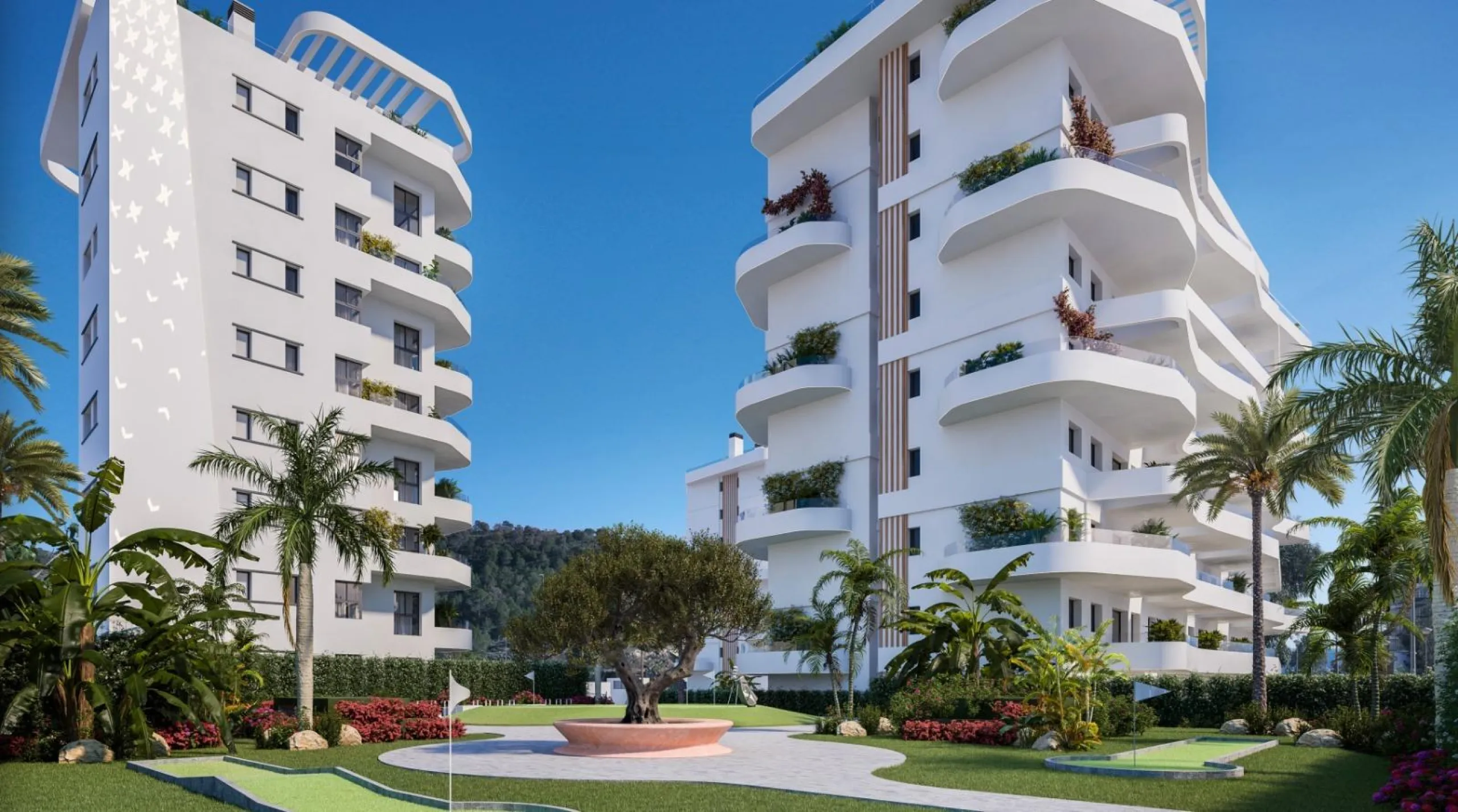 Luxury residential complex with sea views 🌴