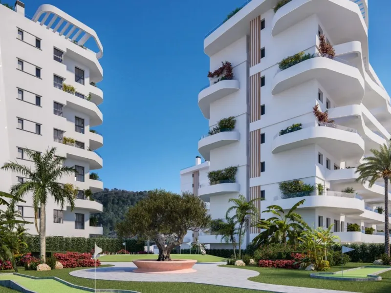 Luxury residential complex with sea views 🌴