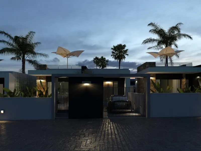 VILLAS "NOVA" OBRA NUEVA. 3 DORM. 2 BAÑOS. PARCELA 263 M2. PISCINA PRIVADA. PARKING.