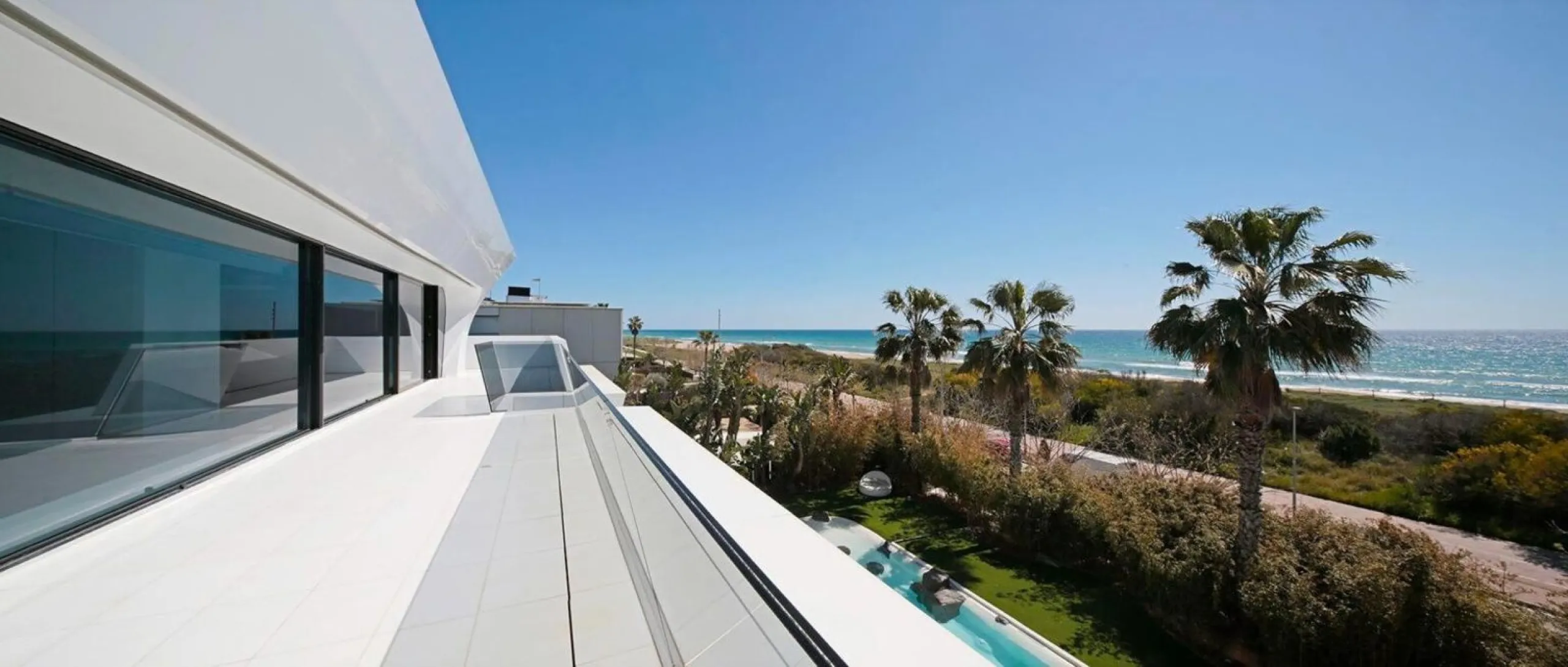 Designer Villa with Spa, Indoor Pool and Sea Views in Gava Mar, Barcelona