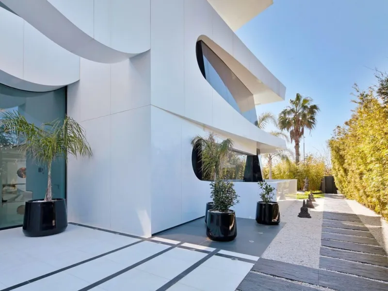 Designer Villa with Spa, Indoor Pool and Sea Views in Gava Mar, Barcelona