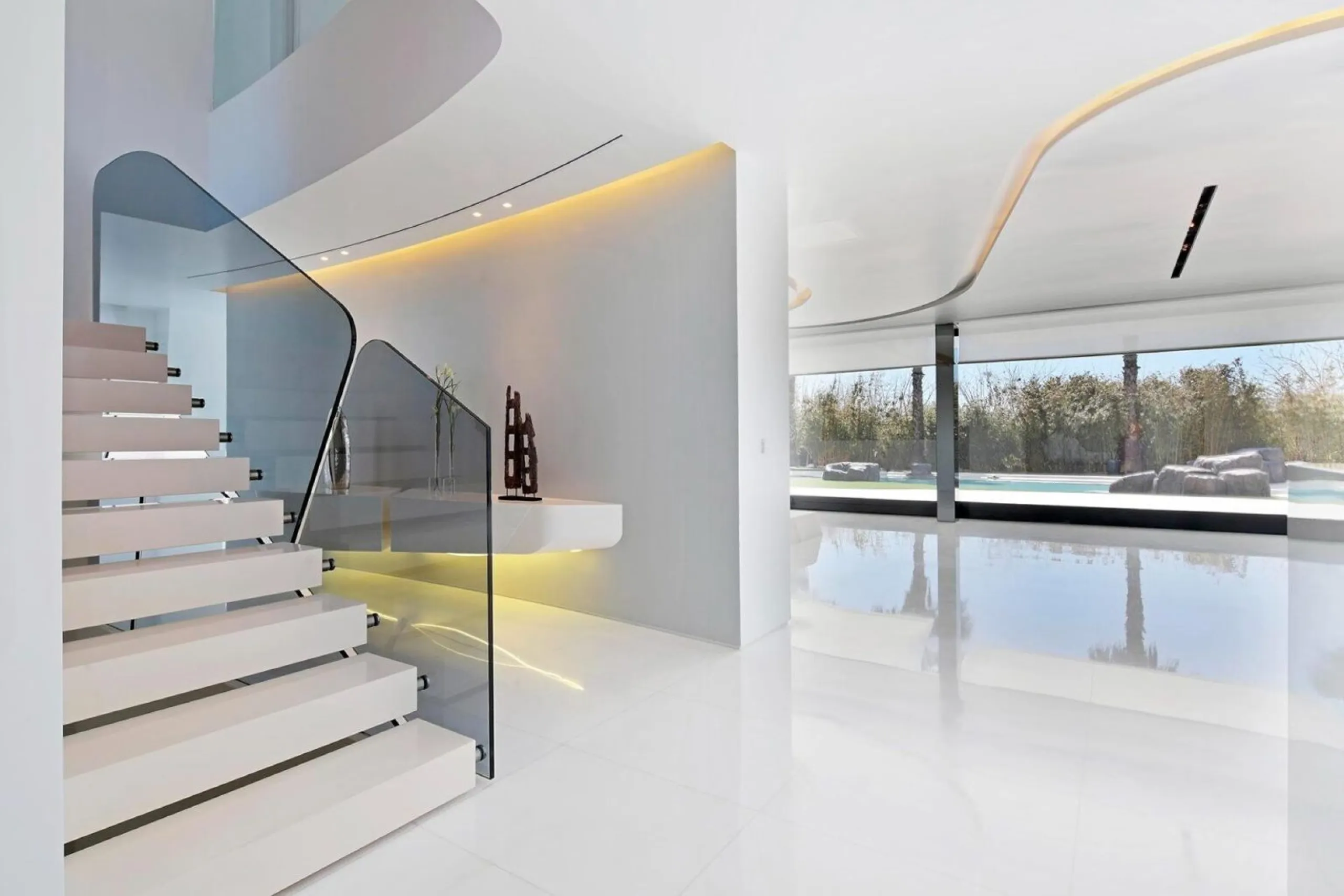 Designer Villa with Spa, Indoor Pool and Sea Views in Gava Mar, Barcelona