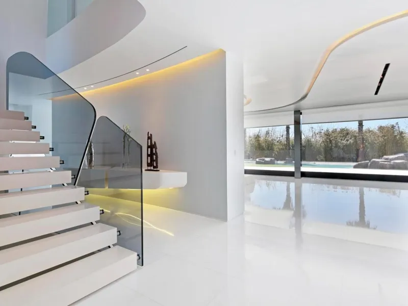 Designer Villa with Spa, Indoor Pool and Sea Views in Gava Mar, Barcelona
