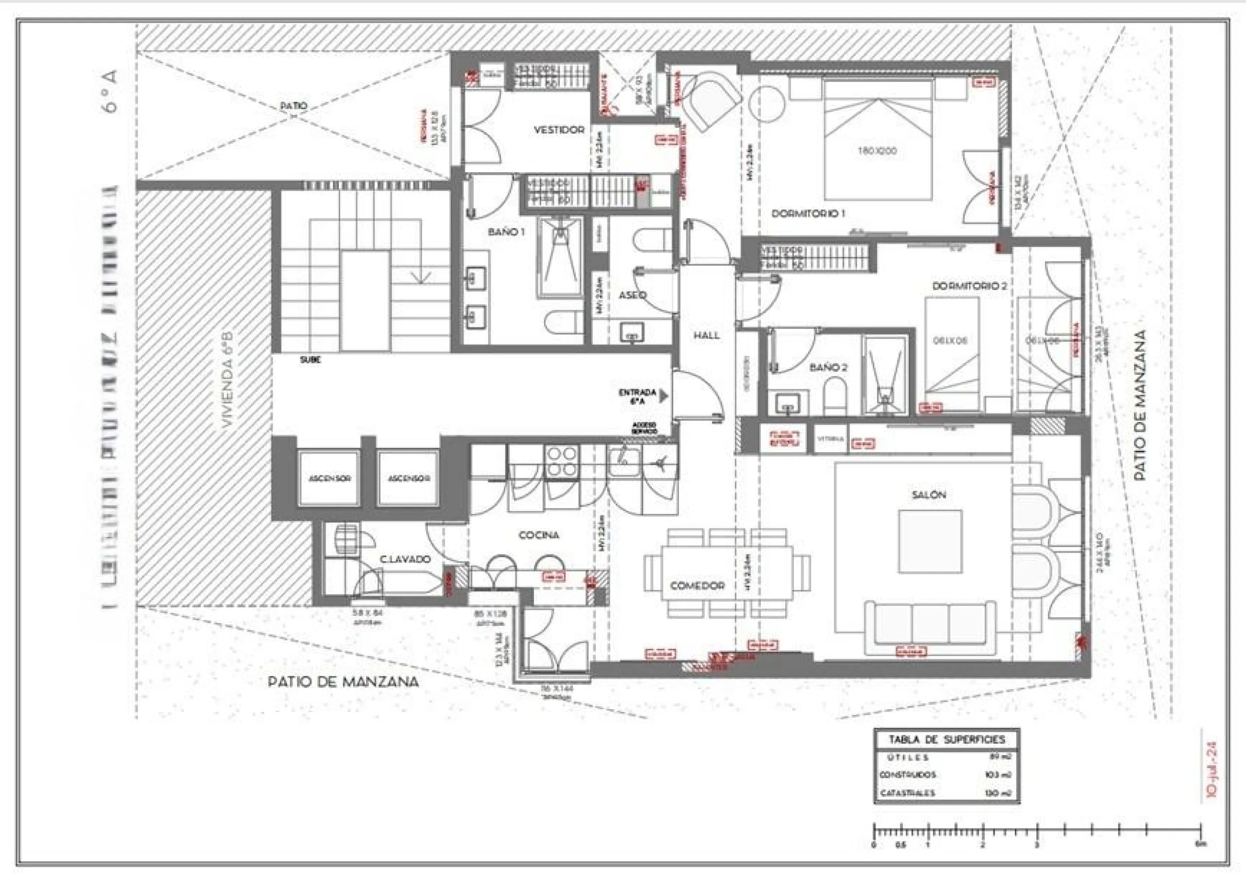 VIVIENDA COMPLETAMENTE REFORMADA EN LISTA, BARRIO SALAMANCA (MADRID)