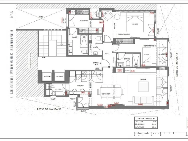 VIVIENDA COMPLETAMENTE REFORMADA EN LISTA, BARRIO SALAMANCA (MADRID)