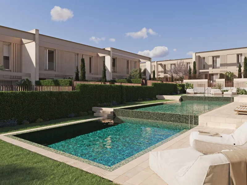 EXCLUSIVOS CHALETS ADOSADOS EN CAMPOLIVAR-GODELLA