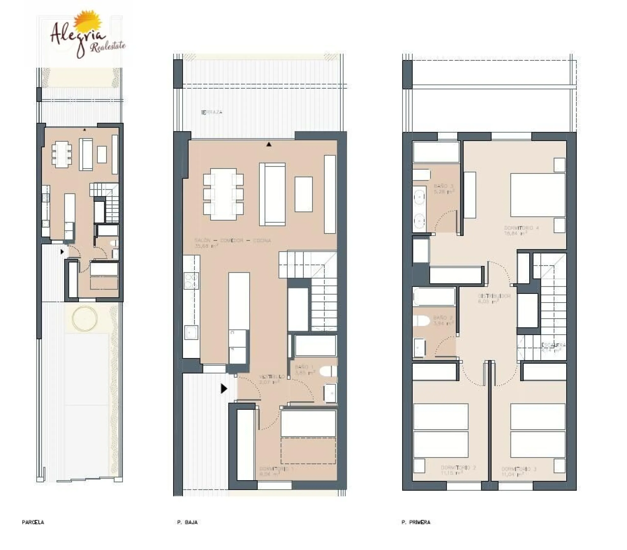 EXCLUSIVOS CHALETS ADOSADOS EN CAMPOLIVAR-GODELLA