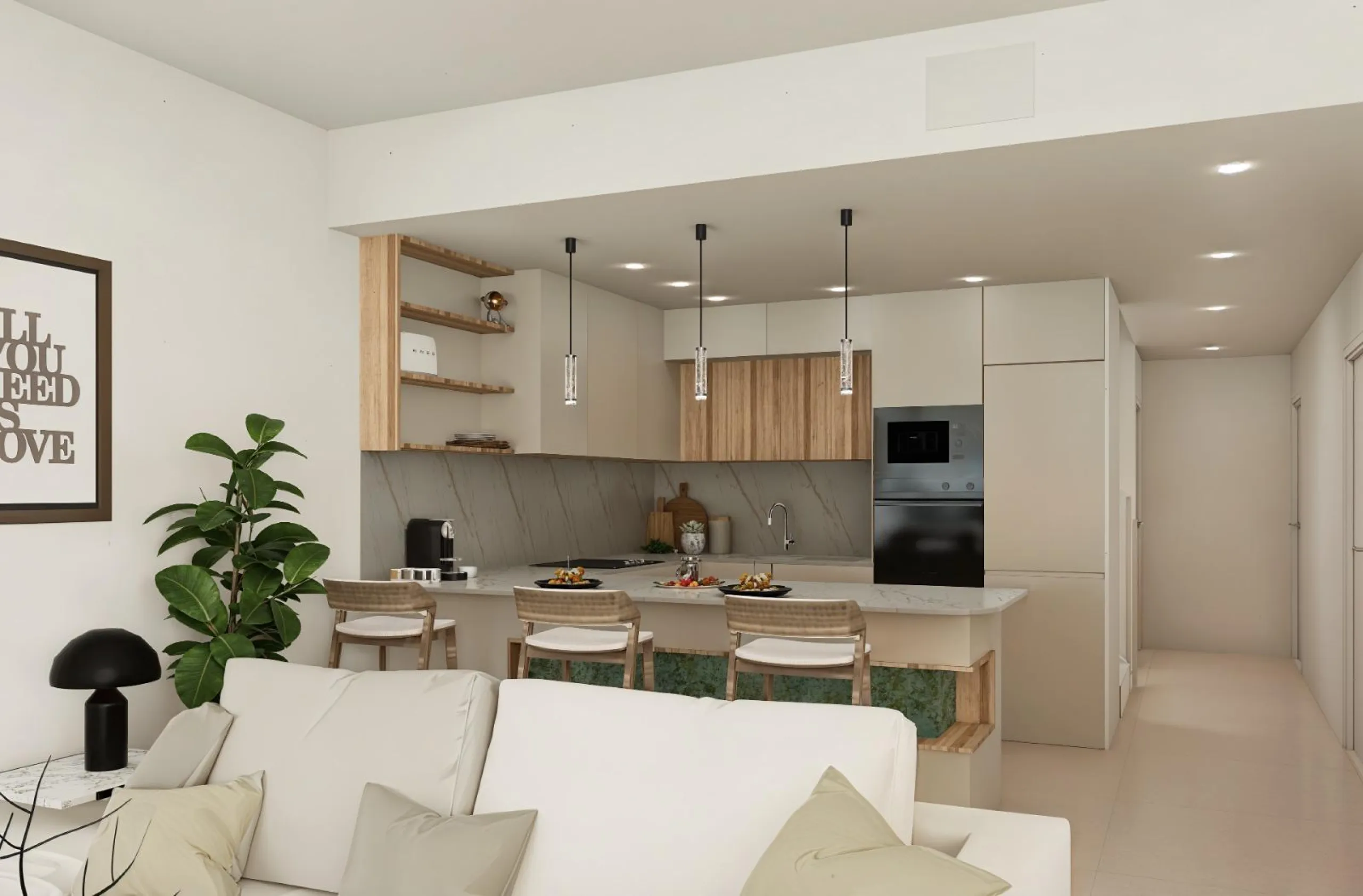 VILLAS DE LUJO EN LOS ALCAZARES A 700 METROS DE PLAYA. 3 DORM. 3 BAÑOS. PISCINA+GARAJE.
