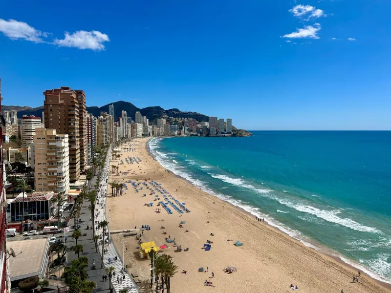 🏖️ Luxury Apartment on the Levante Beachfront – Dreamy Views 🌅