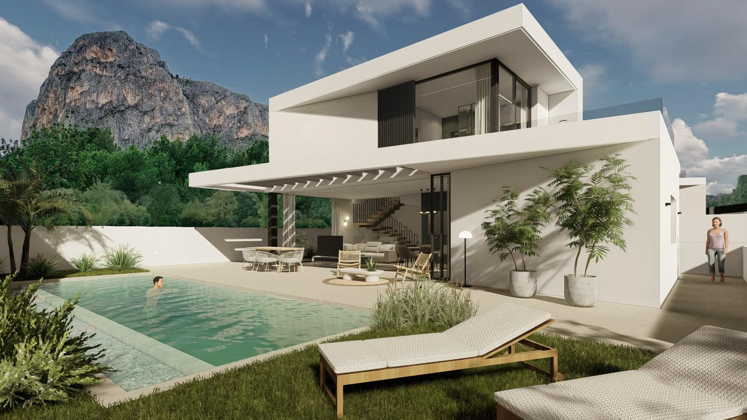 Exquisita Villa de Lujo en Polop - Elegancia y Comodidad a Pocos Pasos del Mar