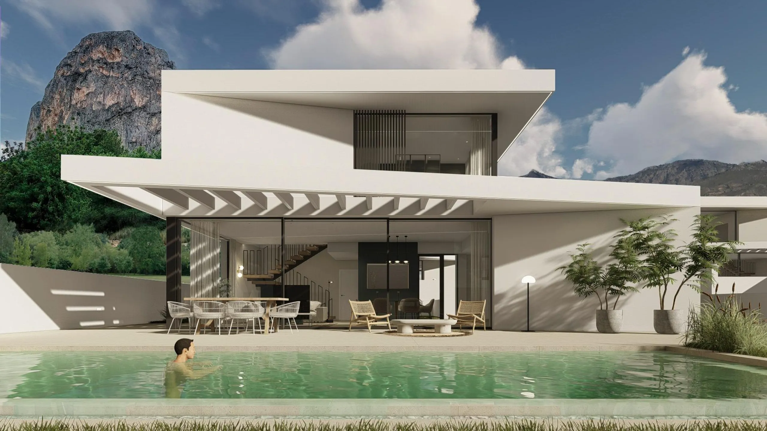 Exquisita Villa de Lujo en Polop - Elegancia y Comodidad a Pocos Pasos del Mar