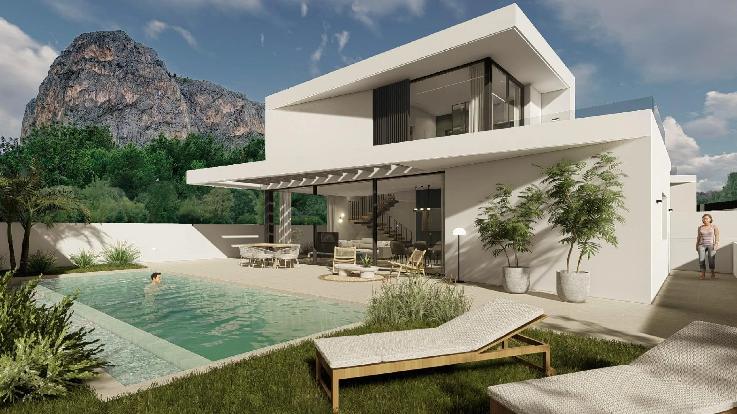 Exquisita Villa de Lujo en Polop - Elegancia y Comodidad a Pocos Pasos del Mar