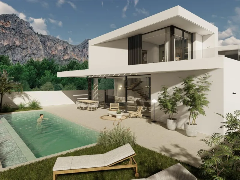 Exquisita Villa de Lujo en Polop - Elegancia y Comodidad a Pocos Pasos del Mar