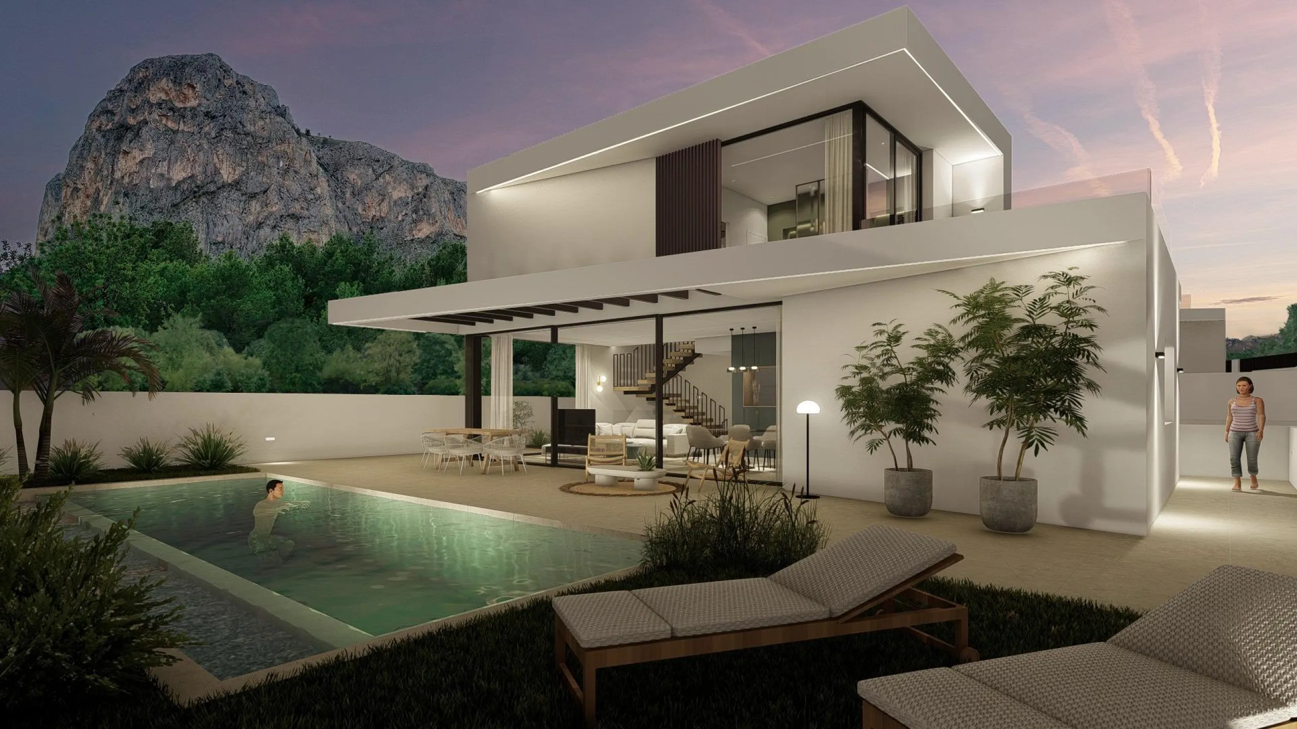 Exquisita Villa de Lujo en Polop - Elegancia y Comodidad a Pocos Pasos del Mar