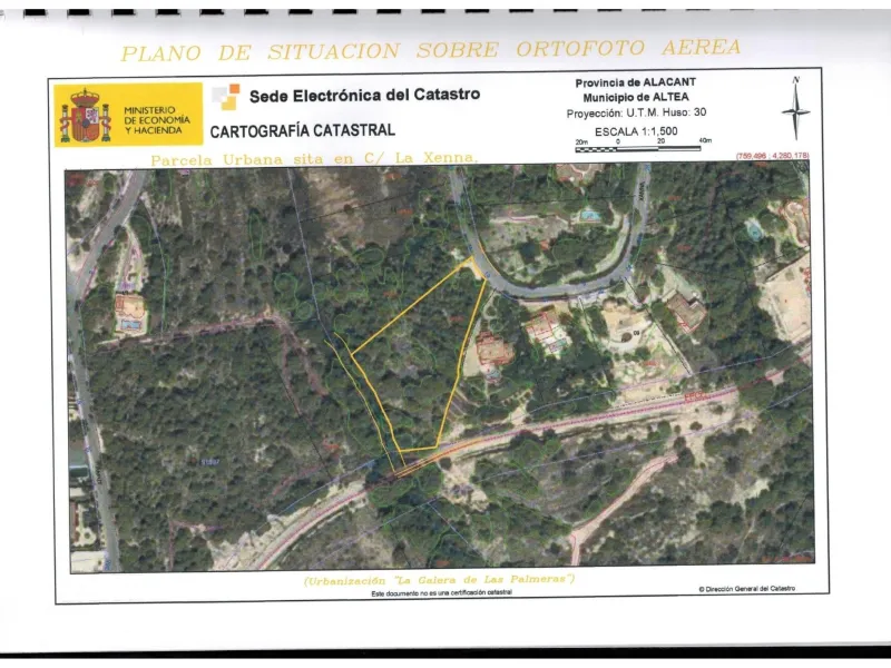 ÚLTIMA PARCELA EN EXCLUSIVA URBANIZACIÓN GALERA DE LAS PALMERAS