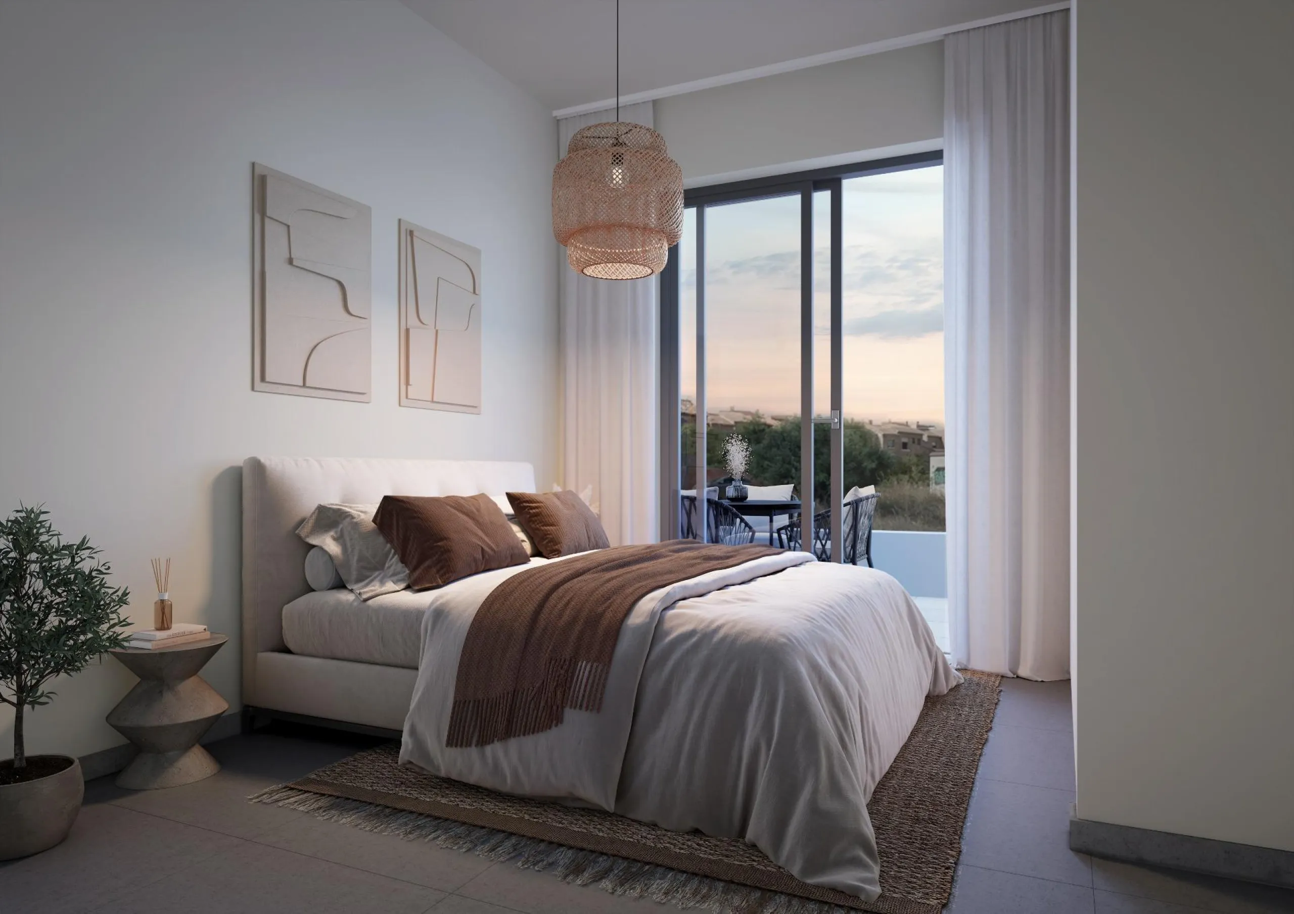 CHALET ADOSADO EN AGUAS NUEVAS CON PISCINA PRIVADA. 3 DORM. 3 BAÑOS. 115 M2.