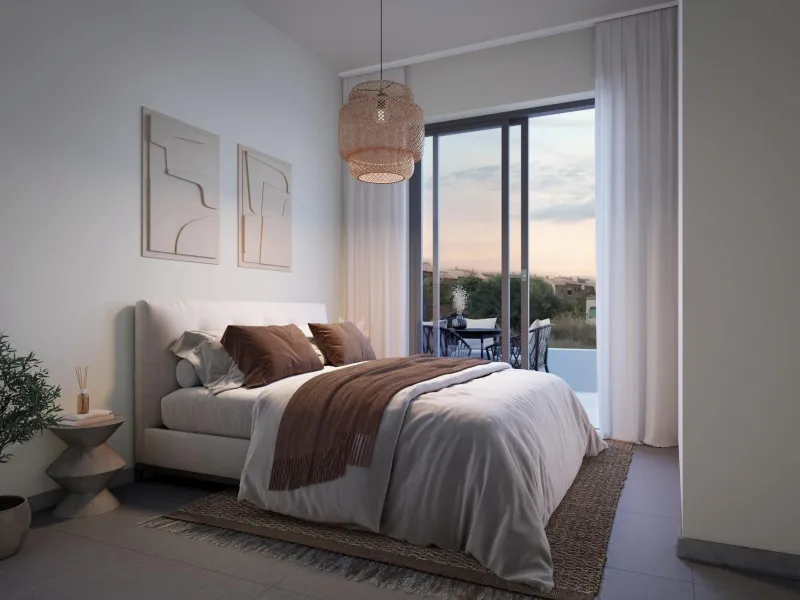 CHALET ADOSADO EN AGUAS NUEVAS CON PISCINA PRIVADA. 3 DORM. 3 BAÑOS. 115 M2.