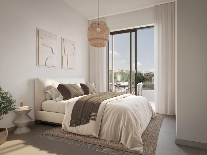CHALET ADOSADO EN AGUAS NUEVAS CON PISCINA PRIVADA. 3 DORM. 3 BAÑOS. 115 M2.