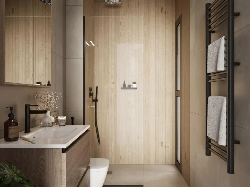 CHALET ADOSADO EN AGUAS NUEVAS CON PISCINA PRIVADA. 3 DORM. 3 BAÑOS. 115 M2.